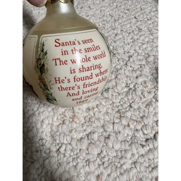 2 Pc Norman Rockwell Christmas Ornaments 1989 Betsey Clark Saturday Evening Post - Picture 5 of 10